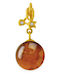 Margaritari Charm aus Weißgold 18K mit Diamant