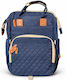 Wickeltasche Rucksack DB-Blau-001 Blau