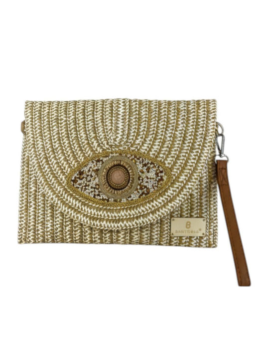 Bag to Bag Wicker Beach Bag Green