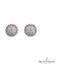 Velegrakis Silver Stud Earrings with Stones