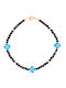 Lucky Charm Bracelet K14 Gold Elements Spinel Eyes M1126268