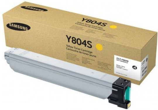 Samsung Y804 Γνήσιο Toner Laser Εκτυπωτή Κίτρινο 15000 Σελίδων