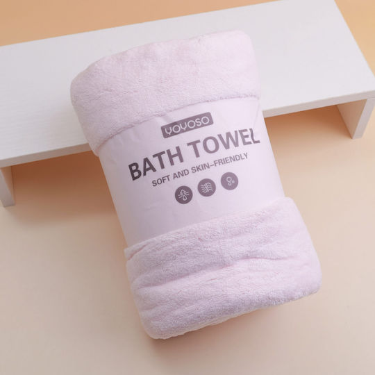 Badehandtuch Hellrosa