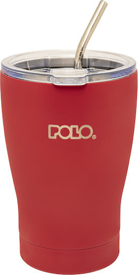 Потири-Термос Polo Coffee Mug 350мл Червен