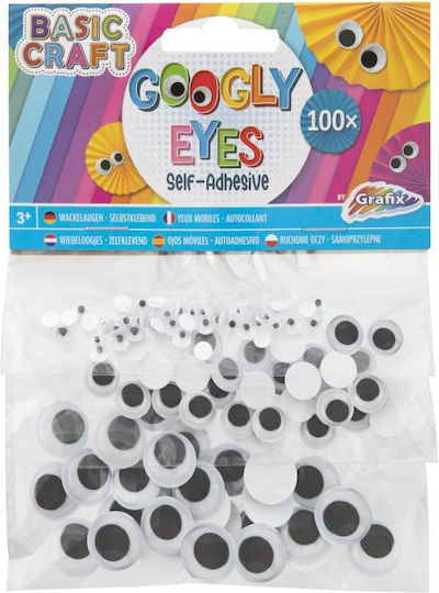 Ochii De Wiggle Eyes 100 Bucăți Autocolant 3 Mărimi