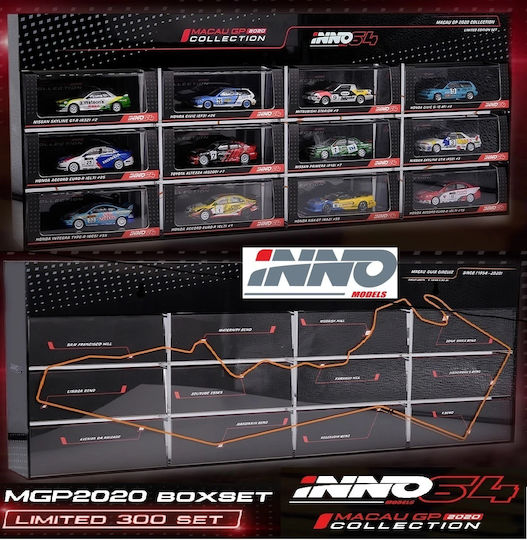 Inno 64 Macau Grand Prix Collection 2020 Including 12 Pieces Box Set Acrylic Case Inno64