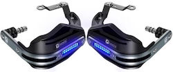 Kewig Hsz-303 Protective Motorcycle Handguards Universal Handlebar 22mm 28mm CNC Aluminum Black