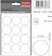 Tanex 60 Buc Etichete Adezive Rotunde În Culoare Albă 32mm