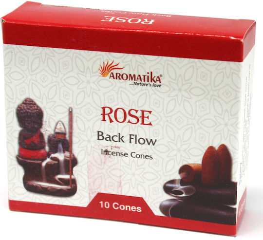 Backflow Incense Cones Rose