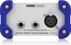 Dn100 V2 Active Di Box Balanced Inputs 2 X Jack Xlr Output Xlr