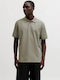 Polo Short Sleeve Green Blouse