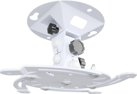Edbak Βάση Projector Οροφής με Μέγιστο Φορτίο 30kg Μαύρη