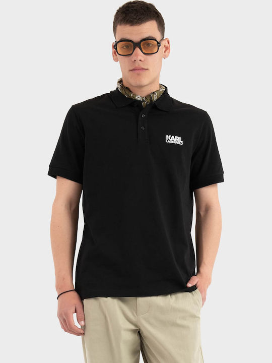 Polo Short Sleeve Blouse Black