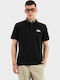 Polo Short Sleeve Blouse Black