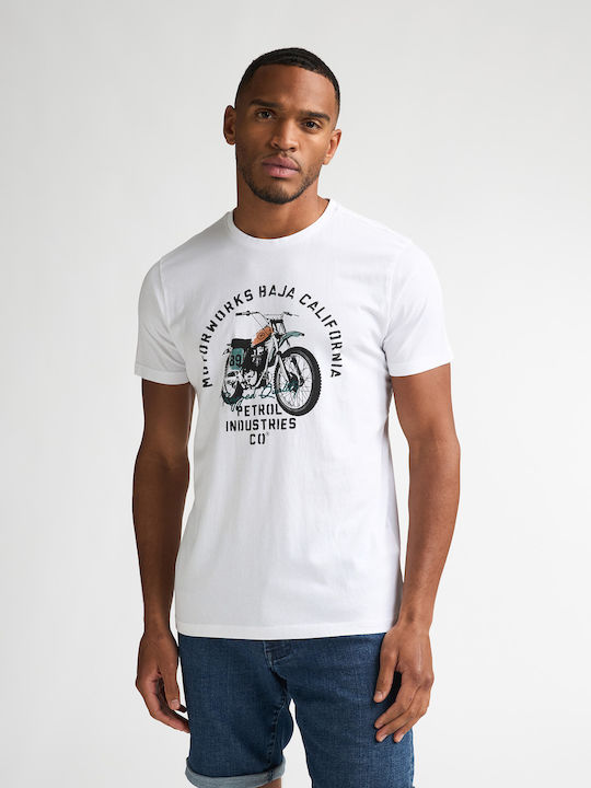 Petrol Industries T-shirt Bright White