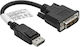 HP Μετατροπέας DisplayPort male σε DVI-D female 1τμχ FH973AT