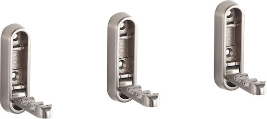 BGL Mit Schrauben 12,3x10cm Silber