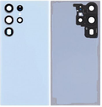 Samsung Galaxy S23 Ultra 5g Batterycover+camera Lens Blue Grade A
