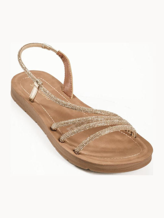 Sabino Gold Sandals
