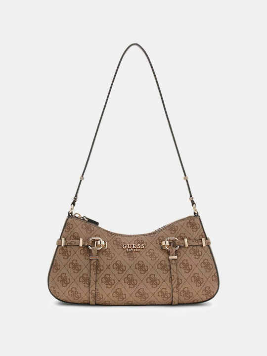 Guess Latte Logo Latte Logo Γυναικεία Τσάντα Ώμ...
