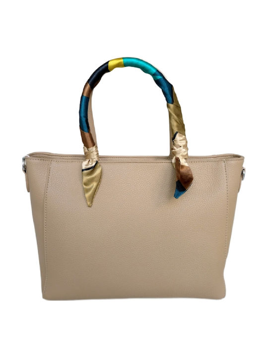 Women's Beige Shoulder Bag