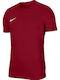 Παιδικό T-shirt Dri-Fit Burgundy Park Viii