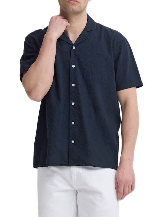 Blend Κοντομάνικο Πουκάμισο Μπλε