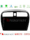Nakamichi Ηχοσύστημα Αυτοκινήτου για Mitsubishi Space Star 2013-2016 (Bluetooth/USB/WiFi/GPS/Apple-Carplay/Android-Auto) με Οθόνη Αφής 9"