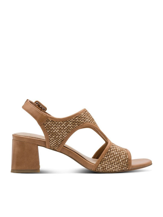 Damen Sandalen Braun