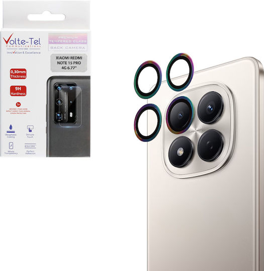 Volte-Tel Camera Protection Tempered Glass for Xiaomi Redmi Note 15 Pro 4g