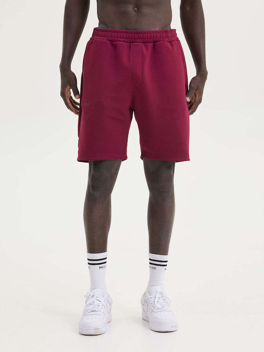 Magic Bee Herren Shorts Burgundy
