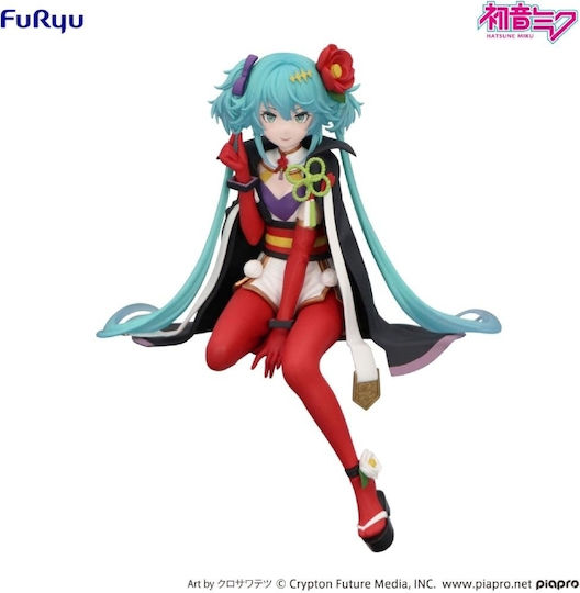 Hatsune Miku Noodle Stopper Miku Flower Fairy Camellia Φιγούρα Αγαλματίδιο 15cm