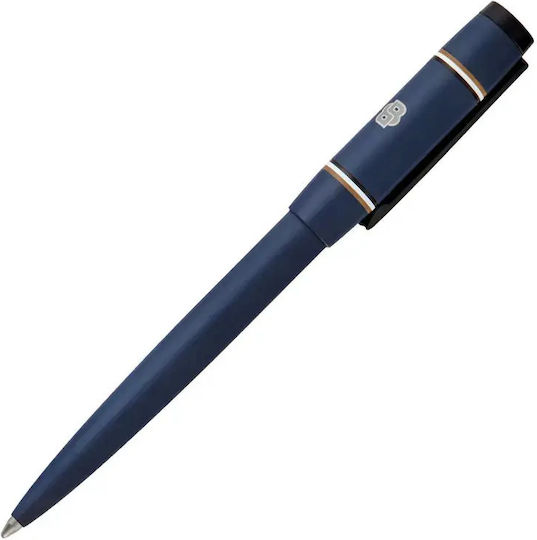 Hugo Boss Rive Varsity Navy Ballpoint Pen Hsc6124n
