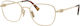 Miu Miu Brillengestelle mit Rezept Farbe Gold Tartaruga