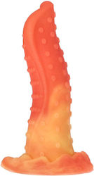 Toyz4lovers Monster Ρεαλιστικό Dildo με Βεντούζα Πορτοκαλί