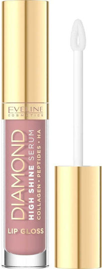 Eveline Diamond Lip Gloss Dusty Rose 5ml