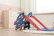 Tobogan Plastic Rachetă 122x52x53cm Albastru Un-ct15-blu