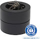 Maul Suport Capse Formă Rotundă D73mm H60mm Din Plastic Reciclat Eco Maul Negru