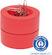 Maul Suport Pentru Capse Formă Rotundă D73mm H60mm Din Plastic Reciclat Eco Maul Roșu