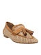 Women's Moccasins in Tabac Brown Color