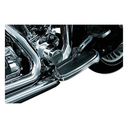 Kuryakyn Motorcycle Exhaust Heat Shield Footpeg Harley Davidson 84 24 Electra Glides 98 09 Road Glides 11 13 & 16 19 Road Glide Ultra 20 24 Road Glide Limited 94 24 Road Kings 84 96 Tour Glides 09 24 Trikes 86 08 Flst Flst