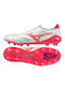 Mizuno Morelia Neo Iv Beta Elite Football Shoes with Cleats FG White