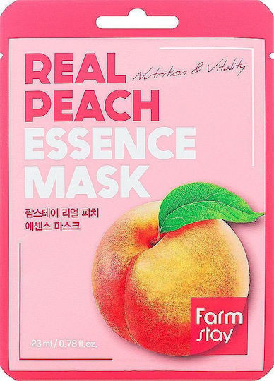 Farm Stay Real Peach Gesichts- & Augenmaske 23ml