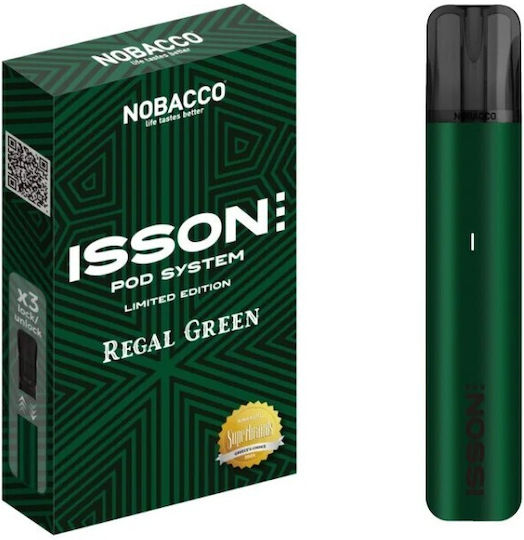 Nobacco Isson Iii Pod Kit Regal Green