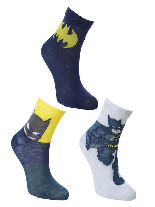 Superheroes Kindersocken Blau 3er-Pack