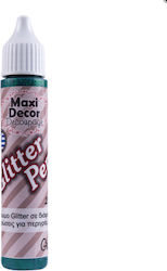 Πράσινο Glitter Pen Decoupage 28ml