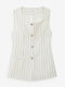White Women's Vest
