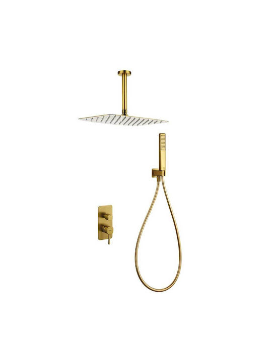 Imex Built-in Mixer, Handset & Shower Head Set ...