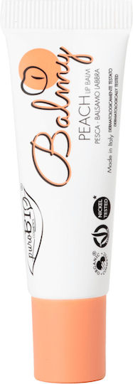 puroBio Cosmetics Balmy Lip Gloss Peach 10ml