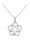Atofio Kosmima Necklace From 14K White Gold